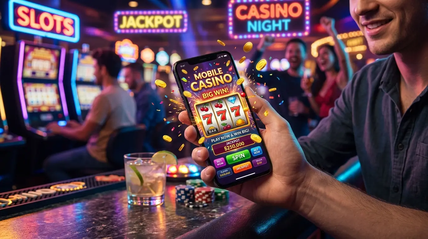 Amok casino på mobilen