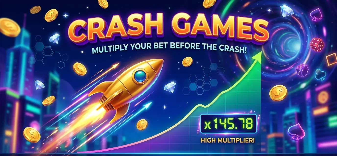 Crash hos Amok casino